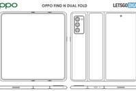 OPPO双折叠手机专利曝光，可以进行两次折叠，Find N的升级版本