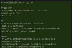 Fami通本周游戏评分《百年王国》颇受好评