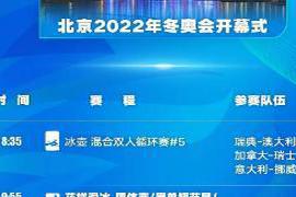 本文转自：安徽城市之声北京冬奥会今日开幕！收藏观赛指南 北京冬奥会今日开幕！世界期待